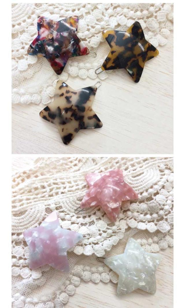 トリプルスター☆ベビーヘアクリップ トリプルスター☆ベビーヘアクリップ