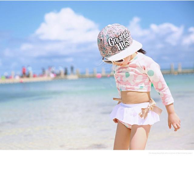 水着 ラッシュガード 子供 女の子 スイムウエア セパレート キッズ 90 100 1101 の通販はau Pay マーケット 子供ドレスのhumming K