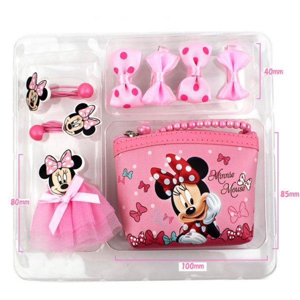 ミニーマウス ミニポーチ ヘアアクセサリー セット 女の子 ディズニー ミニー ヘアクリップ ヘアゴム かわいい 並行輸入 の通販はau Pay マーケット 子供ドレスのhumming K