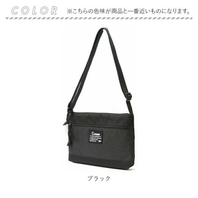 モズ ショルダーバッグ ZZEI-21 サコッシュ ブラック ちょっとした外出に最高！」 moz（モズ）の\u201cサコッシュ\u201dが高評価