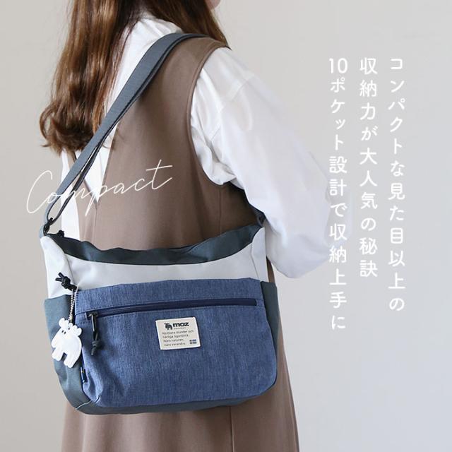 モズ ショルダーバッグ moz ZZEI-28 通販 レディース 斜めがけ 大人 ショルダーバック ショルダー バッグ 肩掛け バック 小さめ A5 大容量 ポケット多め レディースバッグ 旅行 サブバッグ ブランド 北欧 カジュアル おしゃれ シンプル ヘラジカ エルク メンズ ユニセックス_3