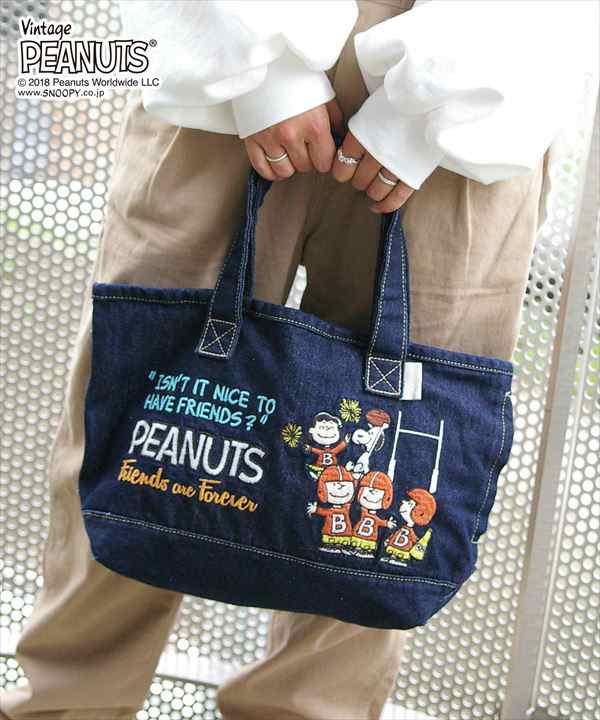 Rootote ルートート トートバッグ 通販 サイドポケット Deli デリ レディース Peanuts ピーナッツ スヌーピー デニム おしゃれ 軽量の通販はau Pay マーケット Backyard Family ママタウン Au Pay マーケット店