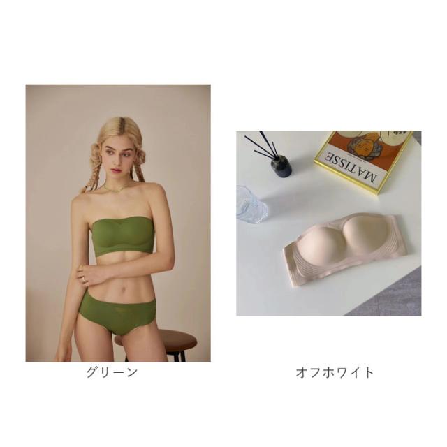 ストラップレスブラ 落ちない チューブトップ 通販 ノンワイヤー