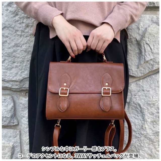 9,840円【Valentino Bags】サッチェル　ハンド＆ショルダーバッグ