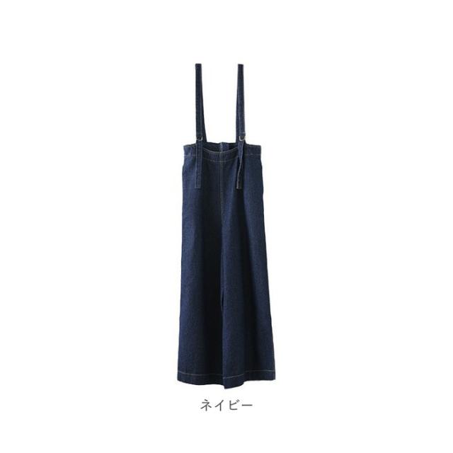 サロペットパンツ オールインワン デニム ロングパンツ 代 サロペット パンツ デニム オールインワン レディース 春 夏