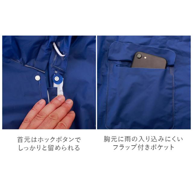 KJUS メンズ ゴルフ レインジャケットフード付き 48S ネイビー