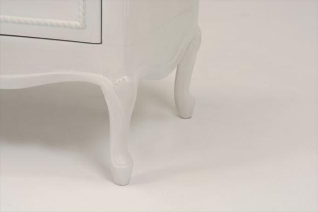 チェスト 脚付き 通販 RCH-1360AW ハンプトンシリーズ 4段 幅90×奥行