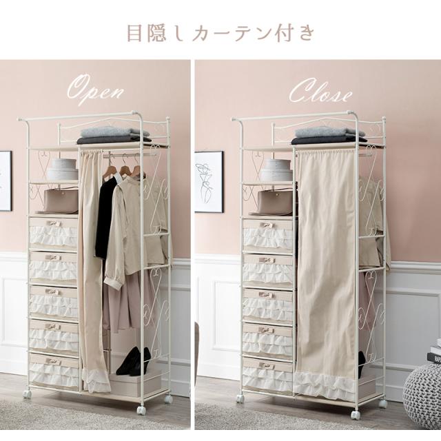 ハンガーラック　ブラック ストア・エキスプレス Zハンガーラック 2段 強化タイプ ブラック