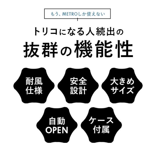 折りたたみ傘 頑丈 通販 BLUNT METRO ブラント メトロ 折り畳み傘 傘 かさカサ オートオープン 風に強い 耐風傘 男女兼用 シンプル 無地 おしゃれ ニュージーランド発 ユニセックス 通勤 通学 雨 梅雨 レイングッズ ギフト_2