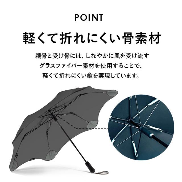 折りたたみ傘 頑丈 通販 BLUNT METRO ブラント メトロ 折り畳み