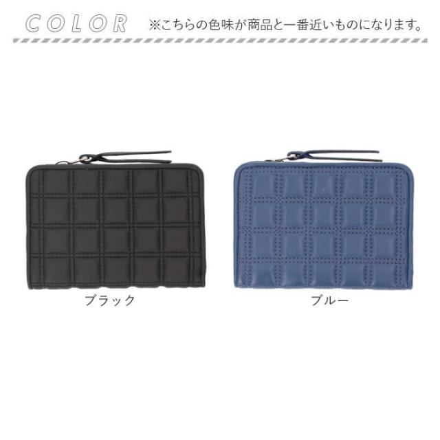 SOLATINA ソラチナ 財布 二つ折り財布 SW-39116 ミドル 通販 折り財布 二つ折り お財布 ウォレット キルティング L字ファスナー レザー 革 コイン お札 名刺 カード シック 大人 solatina 柔らかい レディース メンズ_14