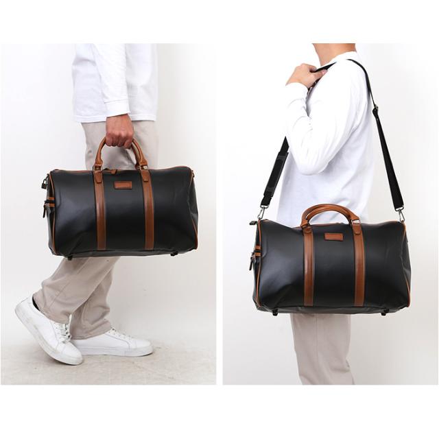 ボストンバッグ メンズ 小さめ 通販 日本製 ブランド UP RENOMA ユーピー レノマ ボストンバック 肩掛け バック 28l バッグ フェイクレザー 合皮 合成皮革 メンズバッグ おしゃれ ゴルフ 旅行 一泊 旅行バッグ 紳士鞄 父の日 オシャレ_6