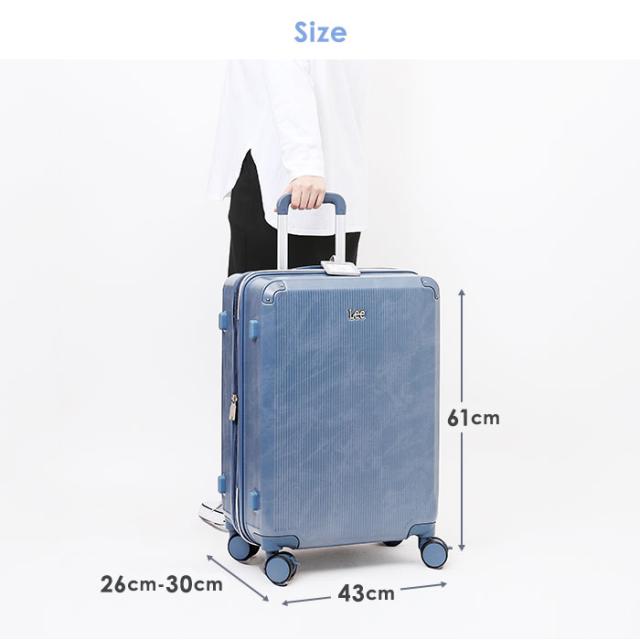 Lee リー キャリーバッグ 320-9041 通販 キャリーバック 約 52L- 60L キャリーケース スーツケース トランク 旅行バッグ 旅行カバン おしゃれ レディース メンズ バッグ バック レディースバッグ メンズバッグ ブランド かばん オシャレ_17