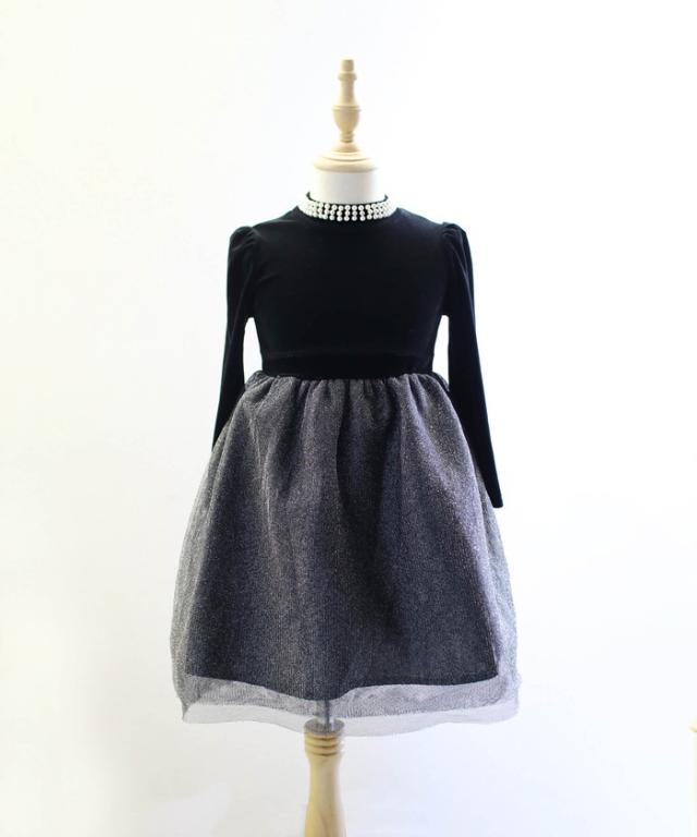 子供 ドレス ワンピース 女の子 通販 キッズ ドレスワンピース 62032302 フォーマルワンピース 長袖 ベロア パール チュールスカート 結婚式 パーティー 発表会 入園 卒園 入学 かわいい オシャレ フォーマル 子ども服 子供服 キッズファッション_11