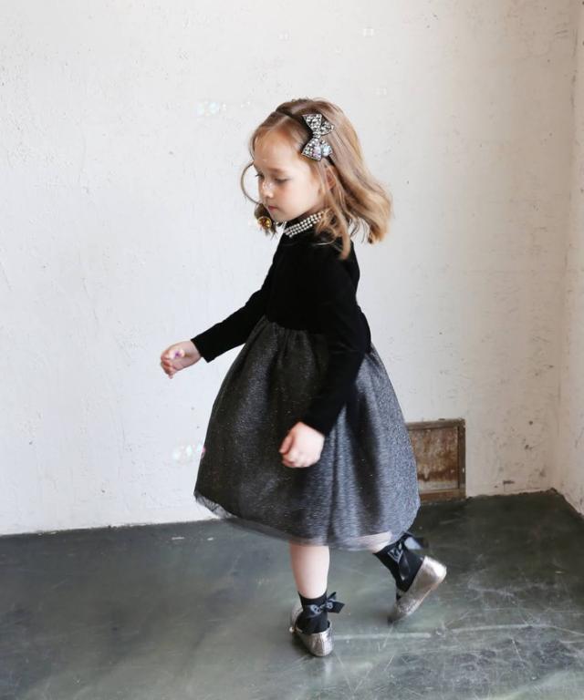 子供 ドレス ワンピース 女の子 通販 キッズ ドレスワンピース 62032302 フォーマルワンピース 長袖 ベロア パール チュールスカート 結婚式 パーティー 発表会 入園 卒園 入学 かわいい オシャレ フォーマル 子ども服 子供服 キッズファッション_8