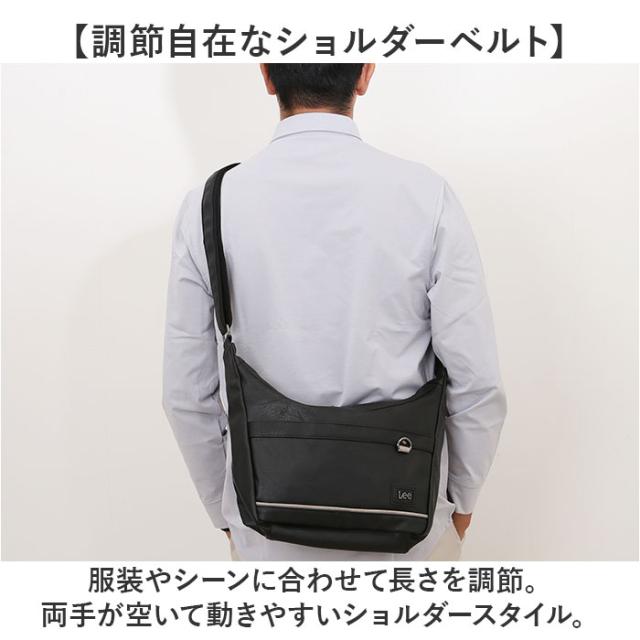 Lee リー ショルダーバッグ 通販 バッグ ショルダーバック メンズ レディース 斜めがけ おしゃれ 斜め掛け ななめ掛け 斜めかけ 大人 シンプル 無地 ギフト ショルダー 肩掛け バック かばん 鞄 オシャレ 贈り物 かっこいい_6