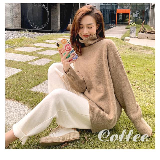 【美品】TODAYFUL 長袖ニット　ウール　ハイネック　モテ服　可愛い　人気 TODAYFUL - 美品】TODAYFUL 長袖ニット ウール ハイネック モテ