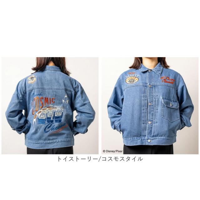 ジャケット キャラジャン 通販 ジーンジャケット ジージャン デニムジャケット 上着 アウター デニム 刺繍 ししゅう カジュアル キャラクター かわいい かっこいい 豪華 レディース メンズ 男女兼用 ユニセックス おしゃれ オシャレ ギフト_11