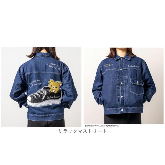 ジャケット キャラジャン 通販 ジーンジャケット ジージャン デニムジャケット 上着 アウター デニム 刺繍 ししゅう カジュアル キャラクター かわいい かっこいい 豪華 レディース メンズ 男女兼用 ユニセックス おしゃれ オシャレ ギフト_12