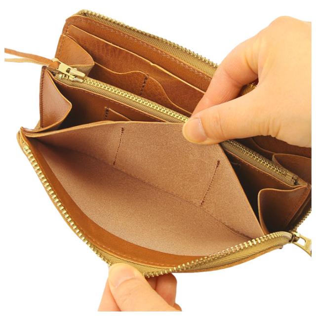 リアン Lien 長財布 メンズ 通販 レディース 財布 ウォレット L字ファスナー ロングウォレット レザー 本革 シンプル 柔らかめ カード お札 小銭 日本製 ギフト プレゼント_6