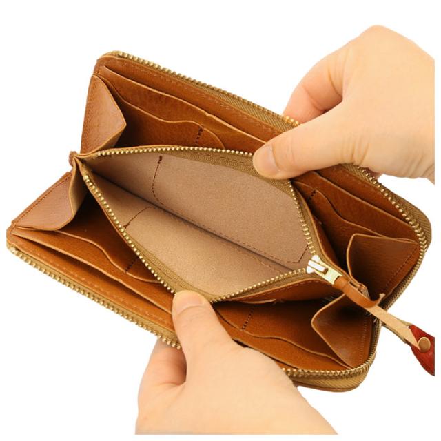 リアン Lien 長財布 メンズ 通販 レディース 財布 ウォレット L字ファスナー ロングウォレット レザー 本革 シンプル 柔らかめ カード お札 小銭 日本製 ギフト プレゼント_7