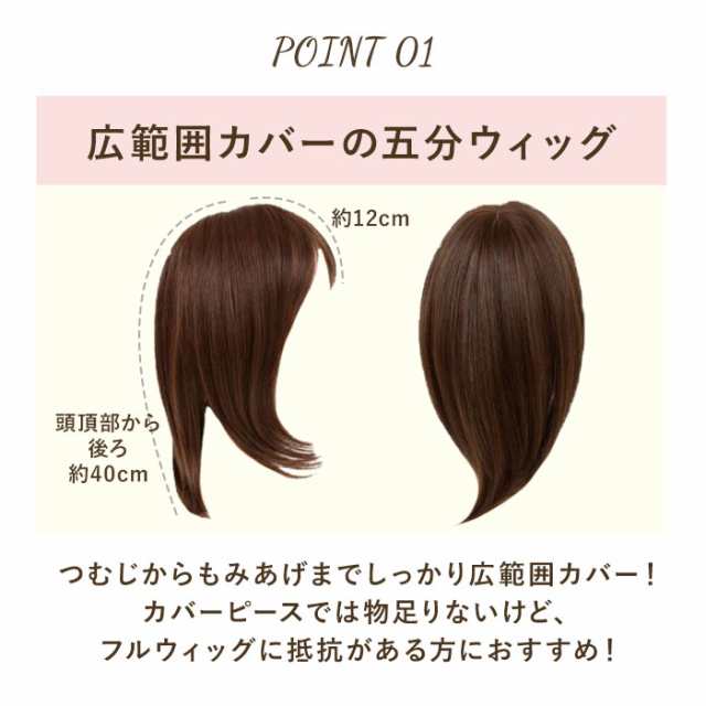 プリシラ ウィッグ 部分ウィッグ 通販 ヘアピース 自然 ハーフウィッグ ミディアム ストレート ボブ つむじ かつら つけ毛 部分かつら  おの通販はau PAY マーケット - BACKYARD FAMILY ママタウン au PAY マーケット店 | au PAY マーケット－通販サイト