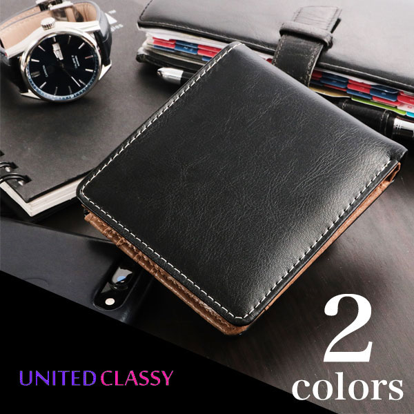 ユナイテッドクラッシー United Wallet通販 正規品 おすすめ 小銭入れ 定番 シンプル 二つ折り 本革 メンズ サイフ さいふ 財布の通販はau Pay マーケット Backyard Family ママタウン Au Pay マーケット店