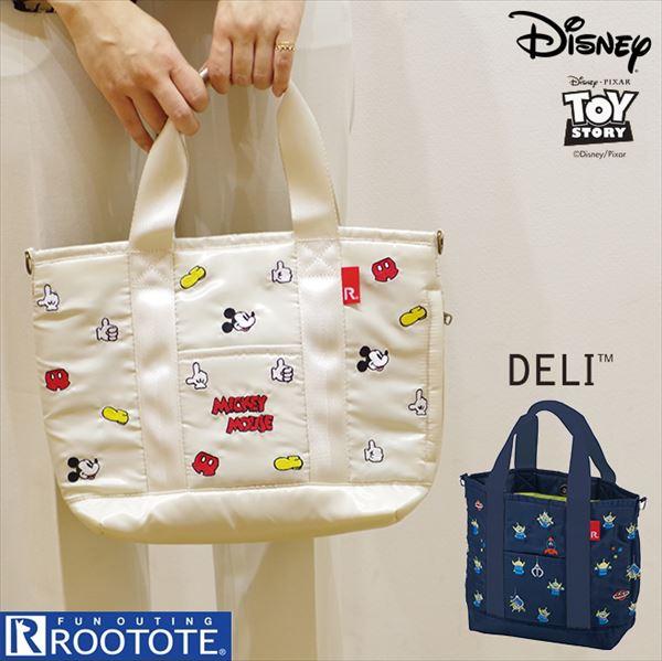 Rootote ルートート トートバッグ 通販 サイドポケット Deli デリ Disney ディズニー 刺繍 サブバッグ ミッキー レディース 小さめ 軽量 の通販はau Pay マーケット Backyard Family ママタウン Au Pay マーケット店