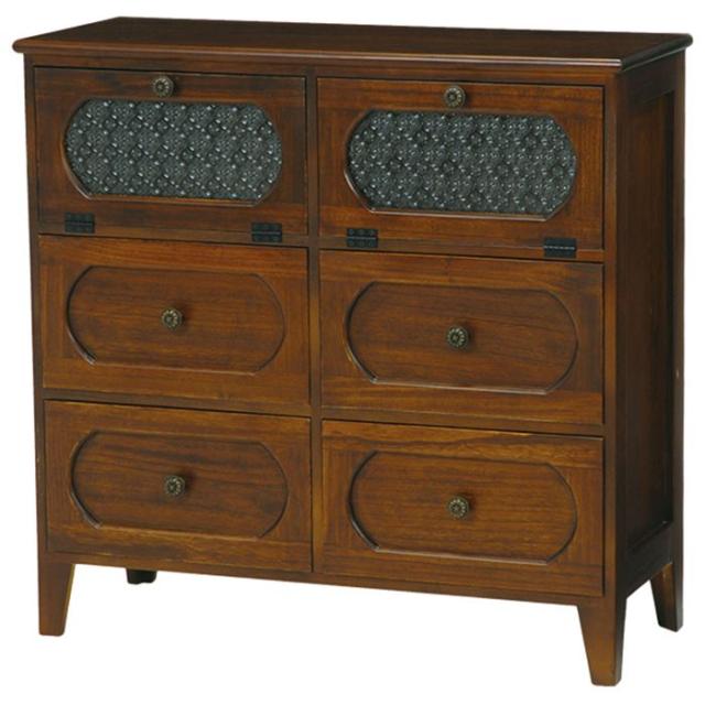 チェスト 3段 幅80 通販 MCH-5186BR キャビネット 引き出し 4杯 扉付き フラップ扉 ガラス扉 収納 たんす 箪笥 タンス 木製 桐製 おしゃれ シンプル ナチュラル レトロ 和室 洋室 茶色 幅80×奥行32×高さ78cm 収納家具 インテリアの通販は