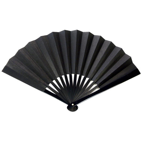 【鉄扇8寸/黒 TS-B(全長24cm)】
