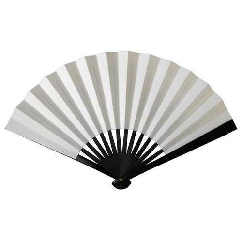 【鉄扇8寸/白 TS-W(全長24cm)】