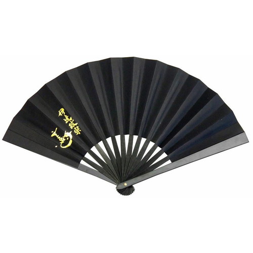 【鉄扇8寸/伊達政宗 金家紋入 TS-政宗(全長24cm)】_1