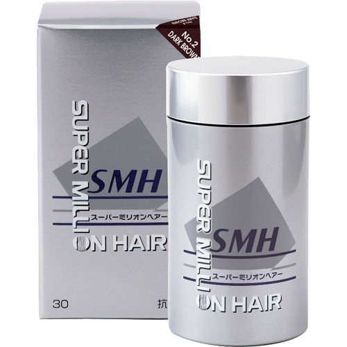 【2個セット まとめ買い スーパーミリオンヘアー No.2 ダークブラウン 30g】髪の毛 薄毛 ヘアミスト ヘアーミスト