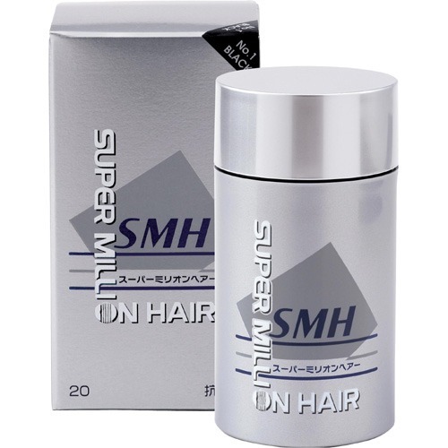 【3個セット まとめ買い スーパーミリオンヘアー No.1 ブラック 20g】髪の毛 薄毛 ヘアミスト ヘアーミスト