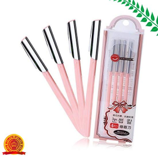 カミソリ 顔そり用 眉そり用 眉毛剃り 眉毛シェーバー フェイス 敏感肌用 女性 ４本入 ピンク ゆうパケット対応商品 代引選択不可 の通販はau Pay マーケット いい肌発信 美 サイエンス