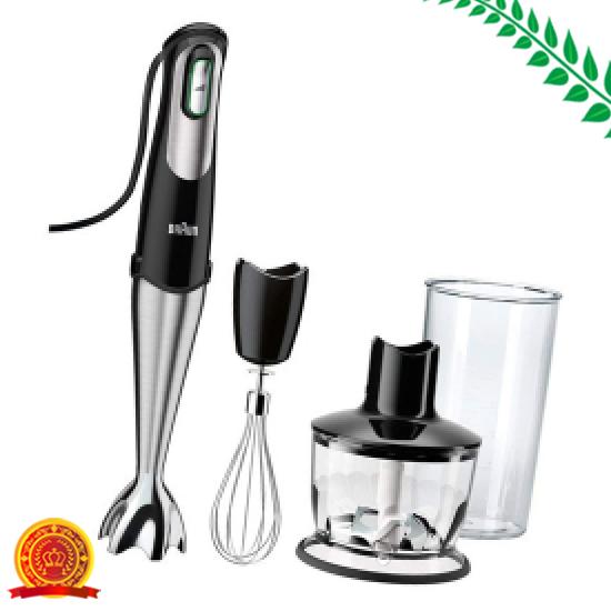 ブラウン ハンドブレンダー マルチクイック 1台4役 つぶす 混ぜる きざむ 泡立てる 離乳食 ブラックシルバー Mq735 代引選択不可 の通販はau Pay マーケット 美の達人