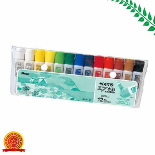 ぺんてる 絵の具セット 12色 白2本つき Wfc3 12 代引選択不可 の通販はau Pay マーケット ライフナビ