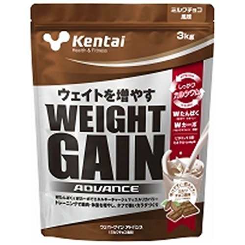 【Kentai(ケンタイ) ウェイトゲインアドバンス ミルクチョコ風味 3Kg】