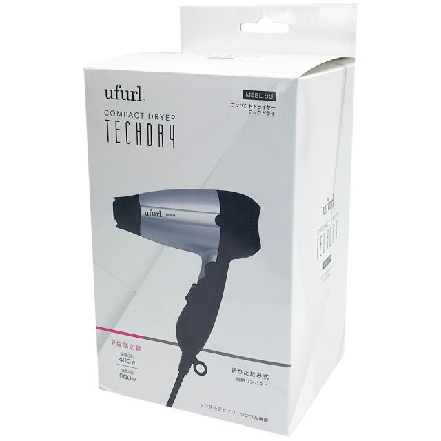 マクロス コンパクトドライヤー テックドライ Mebl の通販はau Pay マーケット でんきのパラダイス電天堂