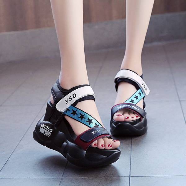 19新作話題の厚底サンダル 美脚効サンダルヒール10cmスポーツサンダル歩きやすい大きいサイズサンダルsg137の通販はau Pay マーケット Hawaiian Eagle