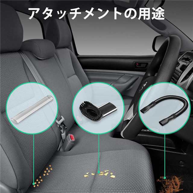 車用掃除機超吸引 ハンディクリーナー車用掃除機 静音操作 軽量 Dc12v 106w 超強力吸引 乾湿両用 Ledライト付き Gg28の通販はau Pay マーケット Hawaiian Eagle