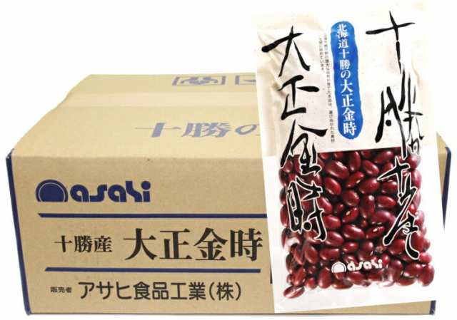 北海道十勝産 大正金時 250g×20袋×4ケース アサヒ食品工業 流通革命 業務用 小売用 国産 国内産 卸売り 金時豆 乾燥豆 20kg