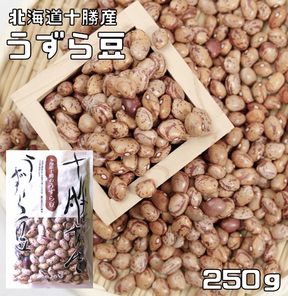 豆力特選 北海道十勝産 うずら豆 250g インゲン豆 うずらまめ