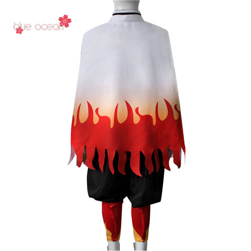 キッズ120】 鬼滅の刃 コスプレ ウィッグ 衣装 セット 煉獄 鬼滅の刃