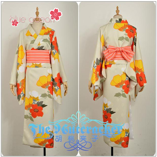 lovelive Sunshine Aqours ラブライブ サンシャイン アクア 国木田花丸 浴衣 和服 風 コスプレ衣装 cosplay ハロウィンの通販は lovelive Sunshine Aqours ラブライブ サンシャイン アクア 国木田花丸 浴衣 和服 風 コスプレ衣装 cosplay ハロウィンの通販は