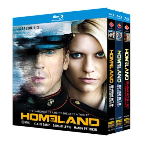 海外ドラマ HOMELAND ホームランド シーズン1+2+3+4+5+6+7+8? Blu-ray BOX 日本語字幕 日本語吹き替え版