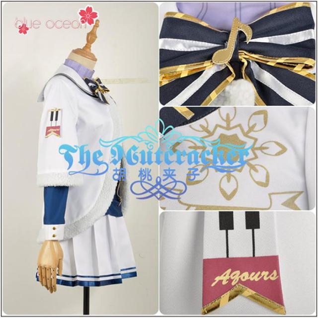 lovelive sunshine aqours ラブライブ! サンシャイン!! アクア クリスマス 黒澤ルビィ 風 コスプレ衣装 cosplay ハロ_3