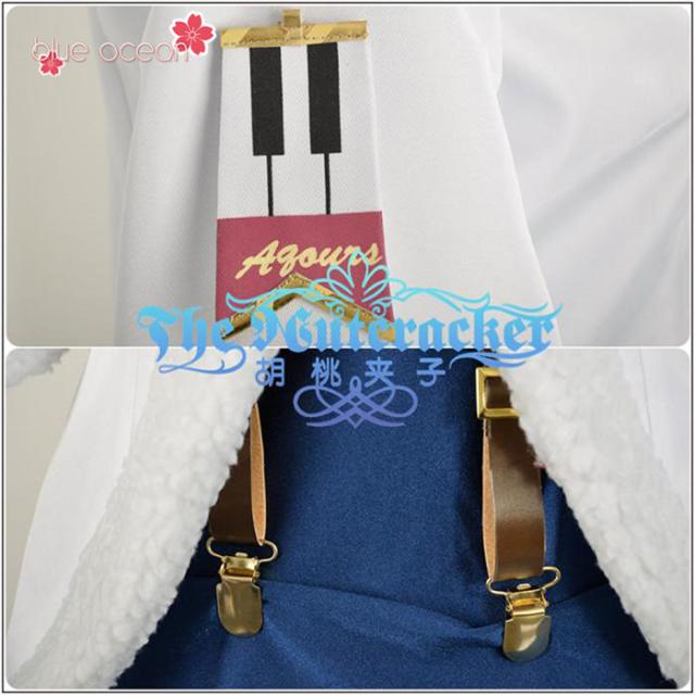 lovelive sunshine aqours ラブライブ! サンシャイン!! アクア クリスマス 黒澤ルビィ 風 コスプレ衣装 cosplay ハロ_5