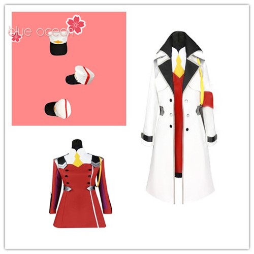 ダーリン・イン・ザ・フランキス ゼロツー DARLING in the FRANXX CODE 002 ZERO TWO 風 コスプレ衣装 cosplay ハロウィン