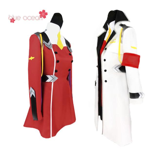 ダーリン・イン・ザ・フランキス ゼロツー DARLING in the FRANXX CODE 002 ZERO TWO 風 コスプレ衣装 cosplay ハロウィン_2